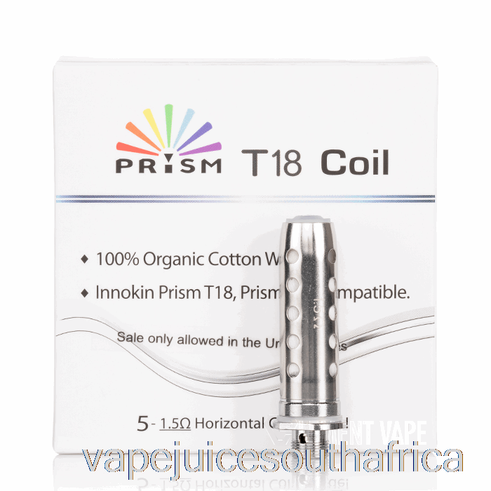 Vape Pods Innokin Prism T18 / T22 Replacement Coils 1.5Ohm Coils